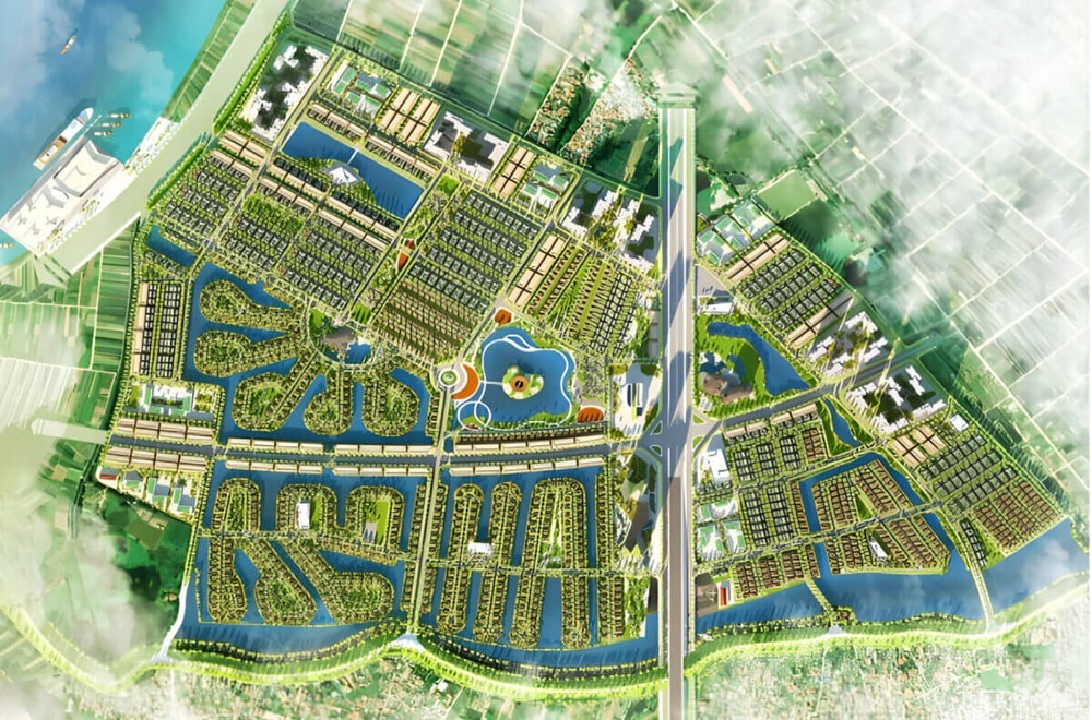 Quy hoạch mặt bằng Alluvia City Văn Giang bài bản theo chuẩn sống xanh